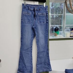 American Eagle Outfitters Blue Flare Jeans